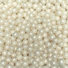 8mm White Sugar Pearls