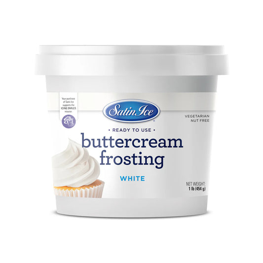 White Vanilla Buttercream Frosting 1Lb