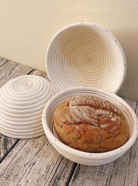 Round Shape Bread Proofing Basket - Medium Size