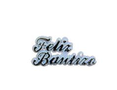 "Feliz Bautizo" Charm Sign