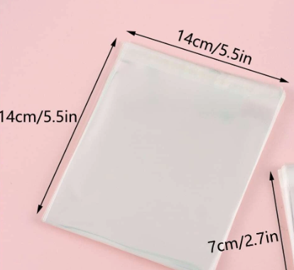 Transparent Plastic Self Adhesive Candy Bag