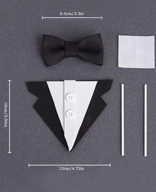 Suit Necktie Shaped - Cake Decoration