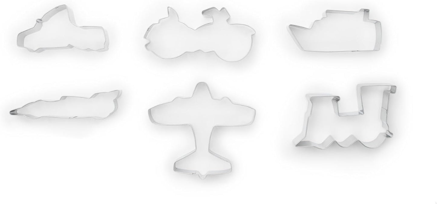 Transportation Cookie Cutter Set