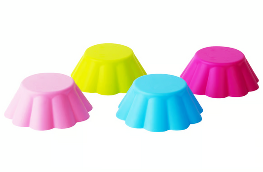 Silicone Baking Cup Scalloped S/12