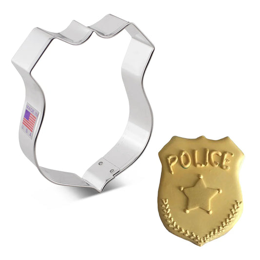 Police Badge / Shield / Route 66 Sign Cookie Cutter