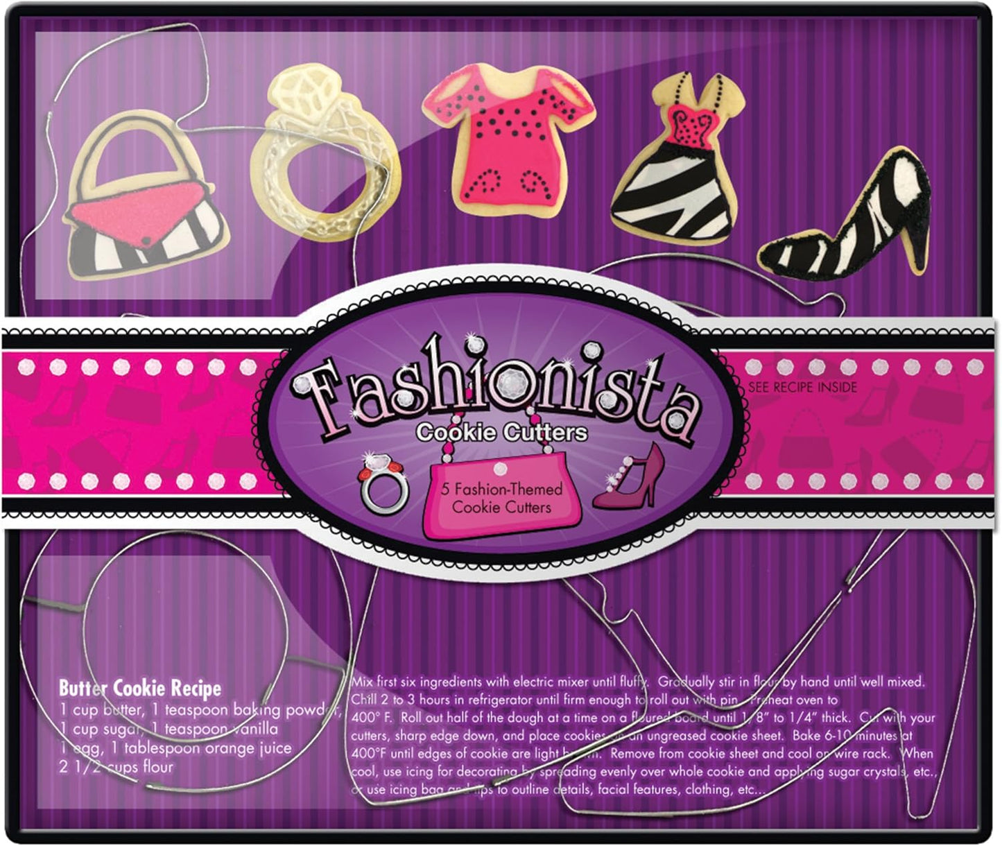 Fashionista Cookie Cutter Set