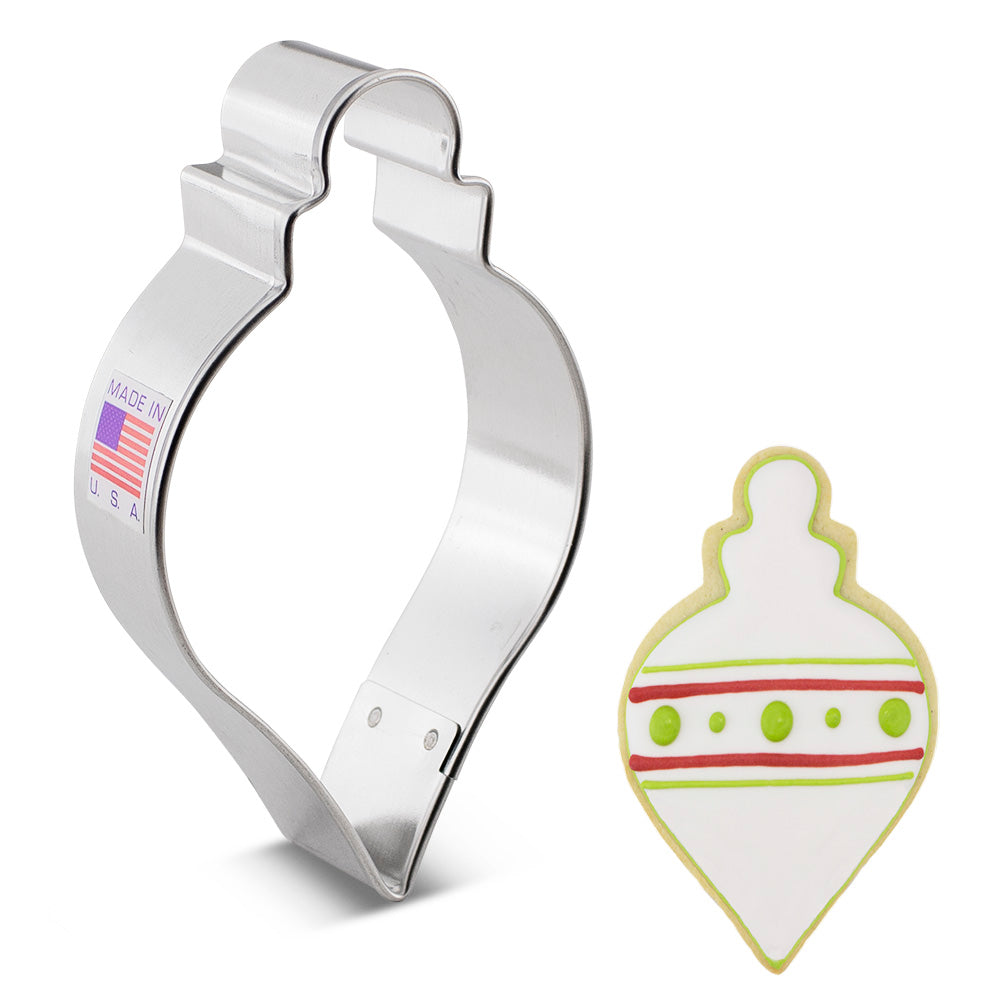 Teardrop Bauble Ornament Cookie Cutter