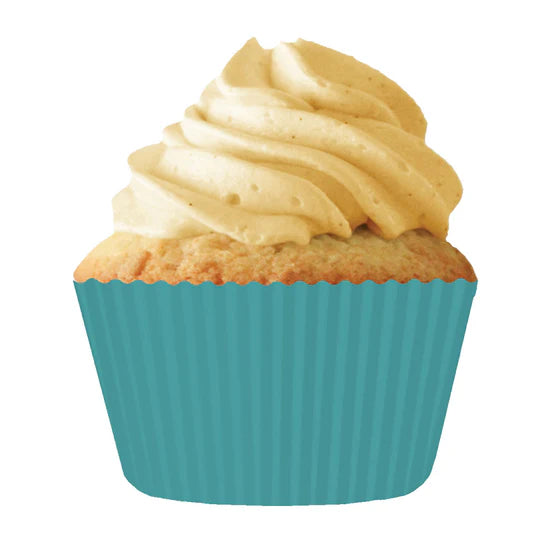 Light Turquoise Greaseproof Liner - Cupcake Creations