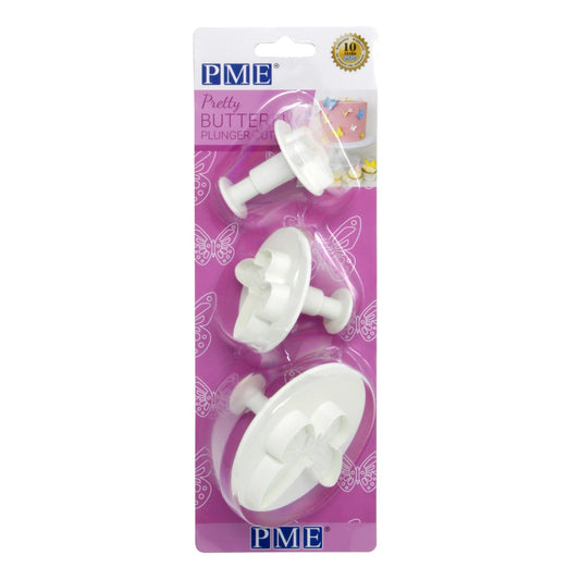 Pretty Butterfly Plunger Cutter - Set Of 3