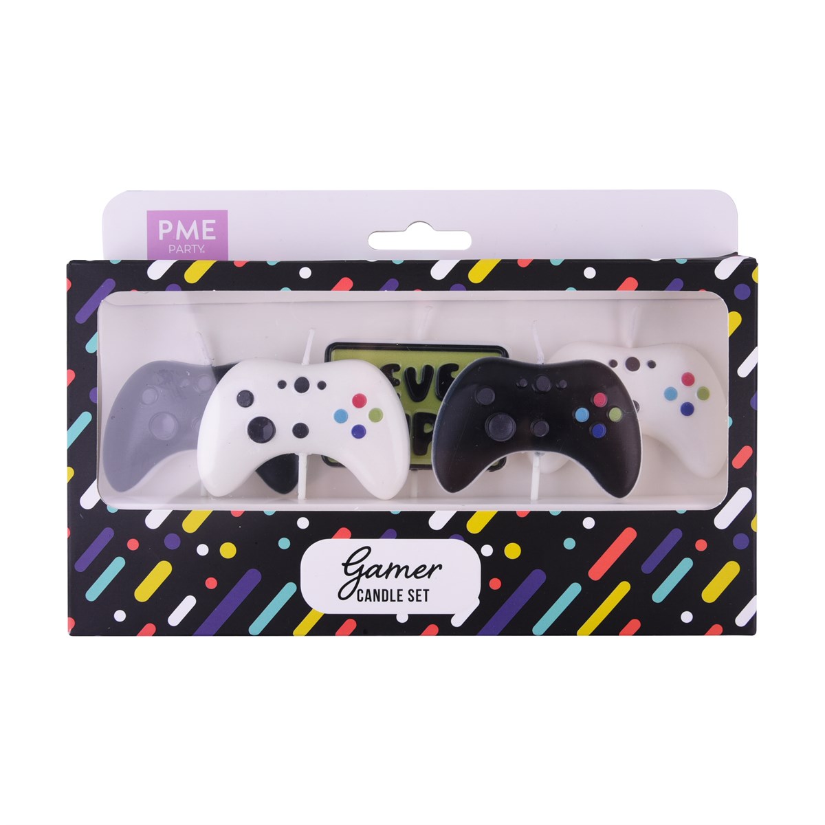 Themed Candle Set of 5 - Gamer