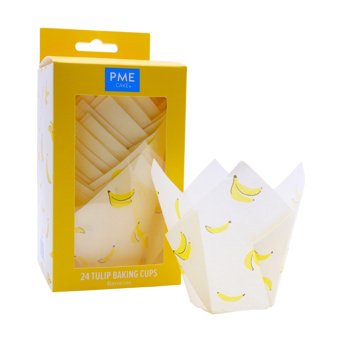 Tulip Muffin Cases – Banana Pk/24