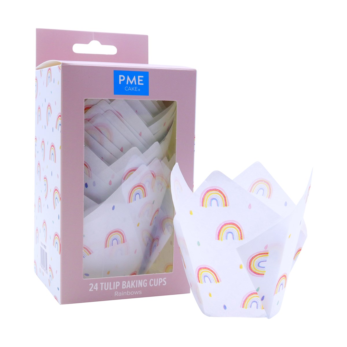 Tulip Muffin Cases – Rainbows Pk/24