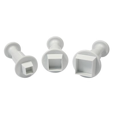 Plunger Cutters - Square Set Of 3