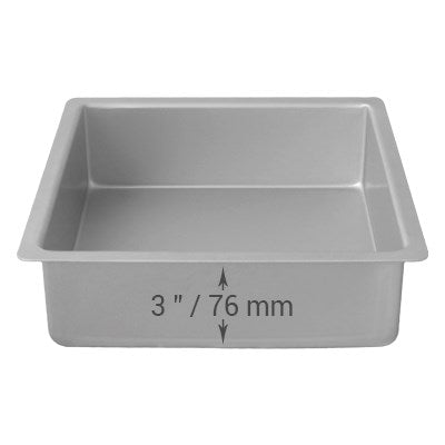 Square Cake Pan (229 x 229 x 76mm / 9 x 9 x 3")