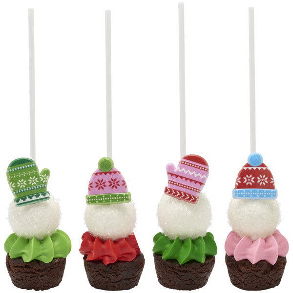 Winter Hats & Mittens Cupcake Rings