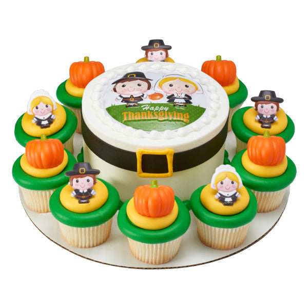 Traditional Pumpkin Cupcake Rings