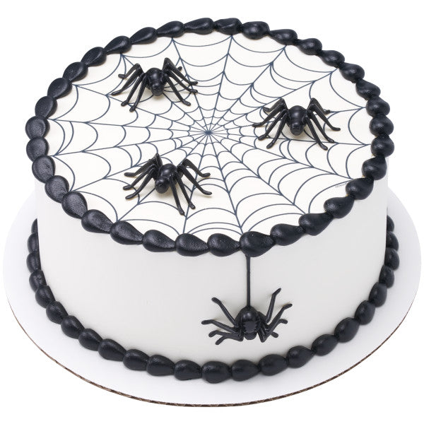 Small Spider Cupcake Layon