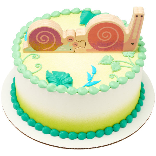 S is for Snail Cake Topper