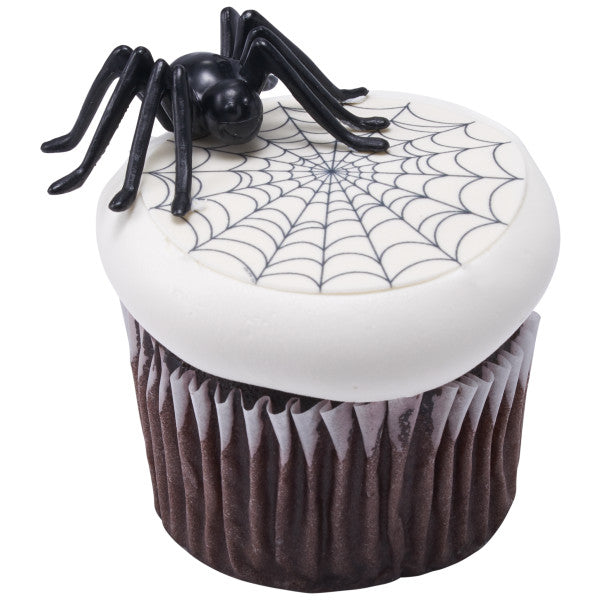 Small Spider Cupcake Layon