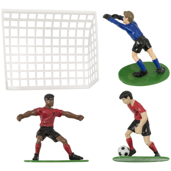 Soccer Kick Off Cake Topper