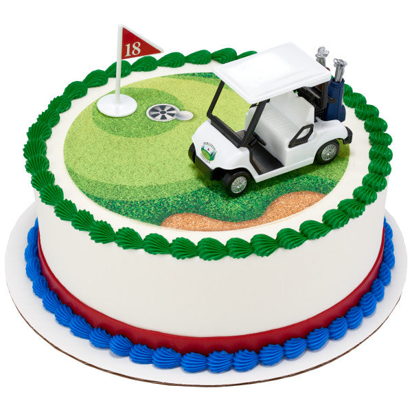 Golf Ball Grooms Cake - A Little Cake