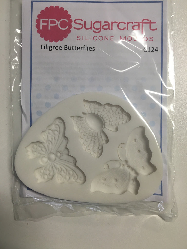 Filigree Butterflies Silicone Mold