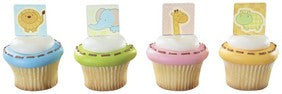 Safari Animals Cupcake Picks