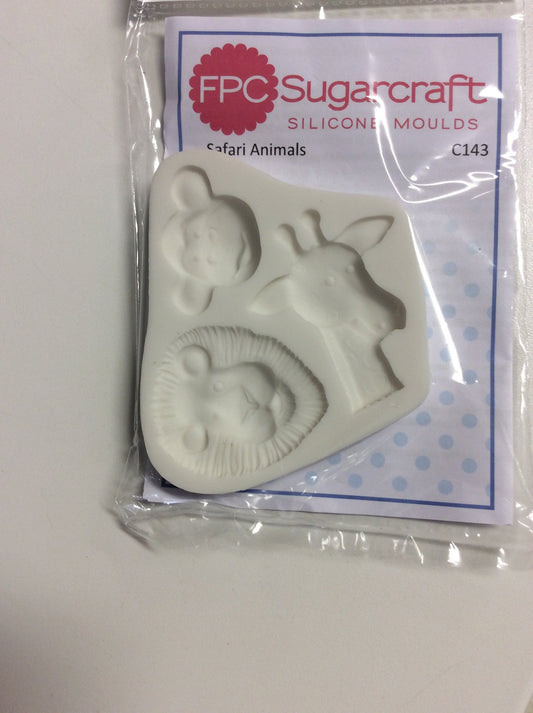 Safari Animals Silicone Molds