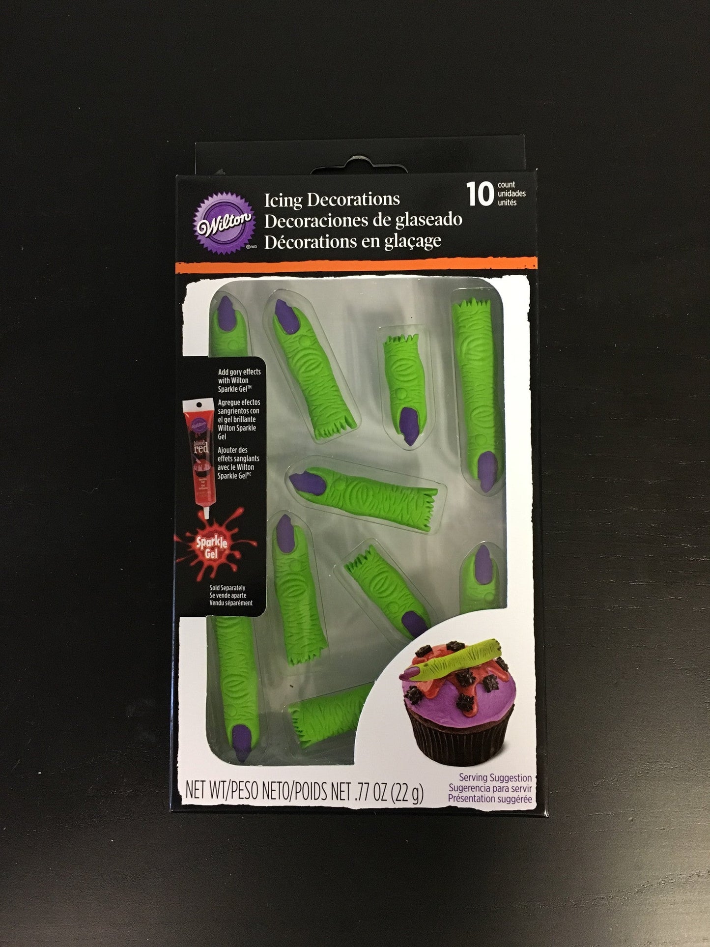 Royal Icing Witch Fingers Decorations