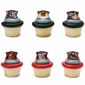 WWE Ringleaders Cupcake Rings