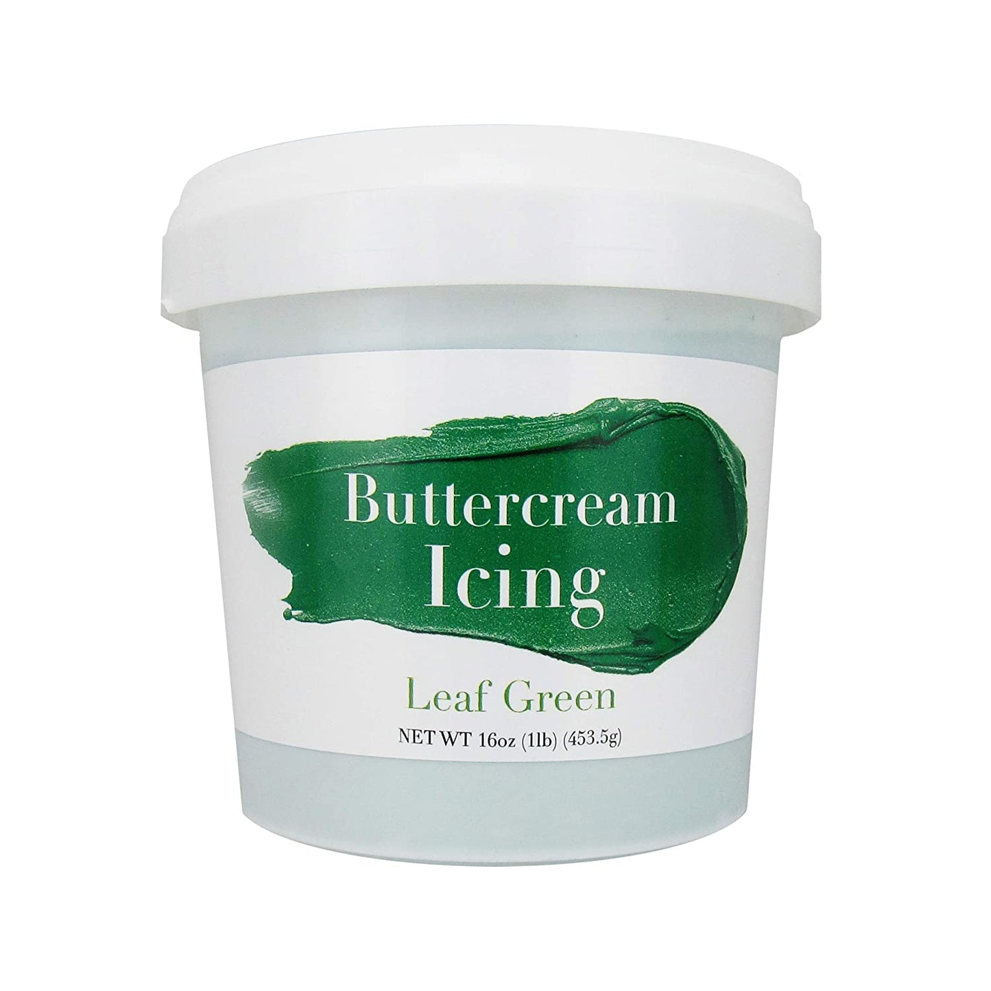 Cake Craft Whipped Buttercream Icing Leaf Green 16 Ounces