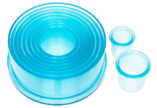 Round Plain 7pc Thermoplastic Cutter Set