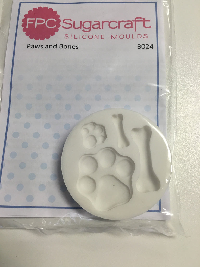 Paws and Bones Silicone Mold