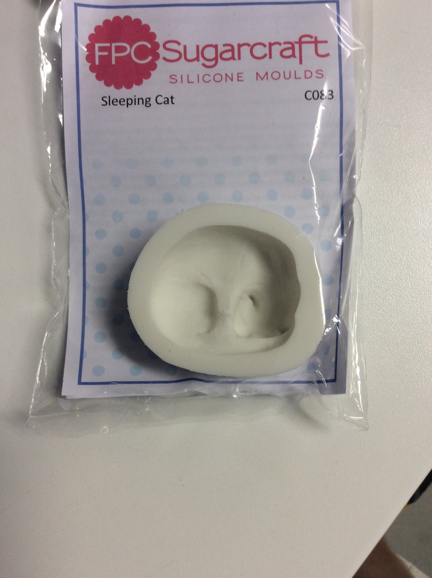 Sleeping Cat Silicone Mold