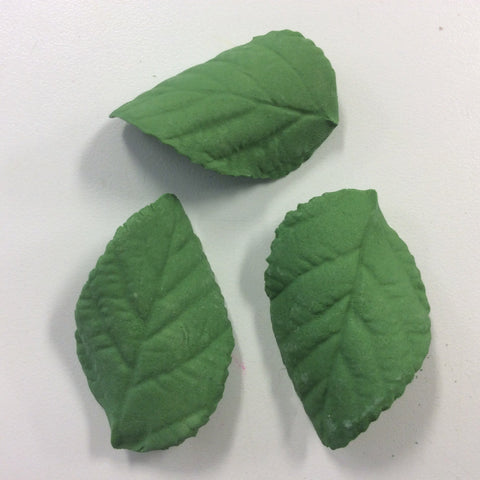Gum Paste Leaves - Green