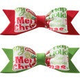 Gum Paste Bow - Christmas