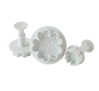 Summer Flowers Plunger Cutters