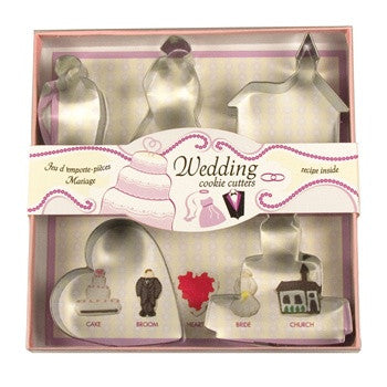 Wedding Cookie Cutter Set